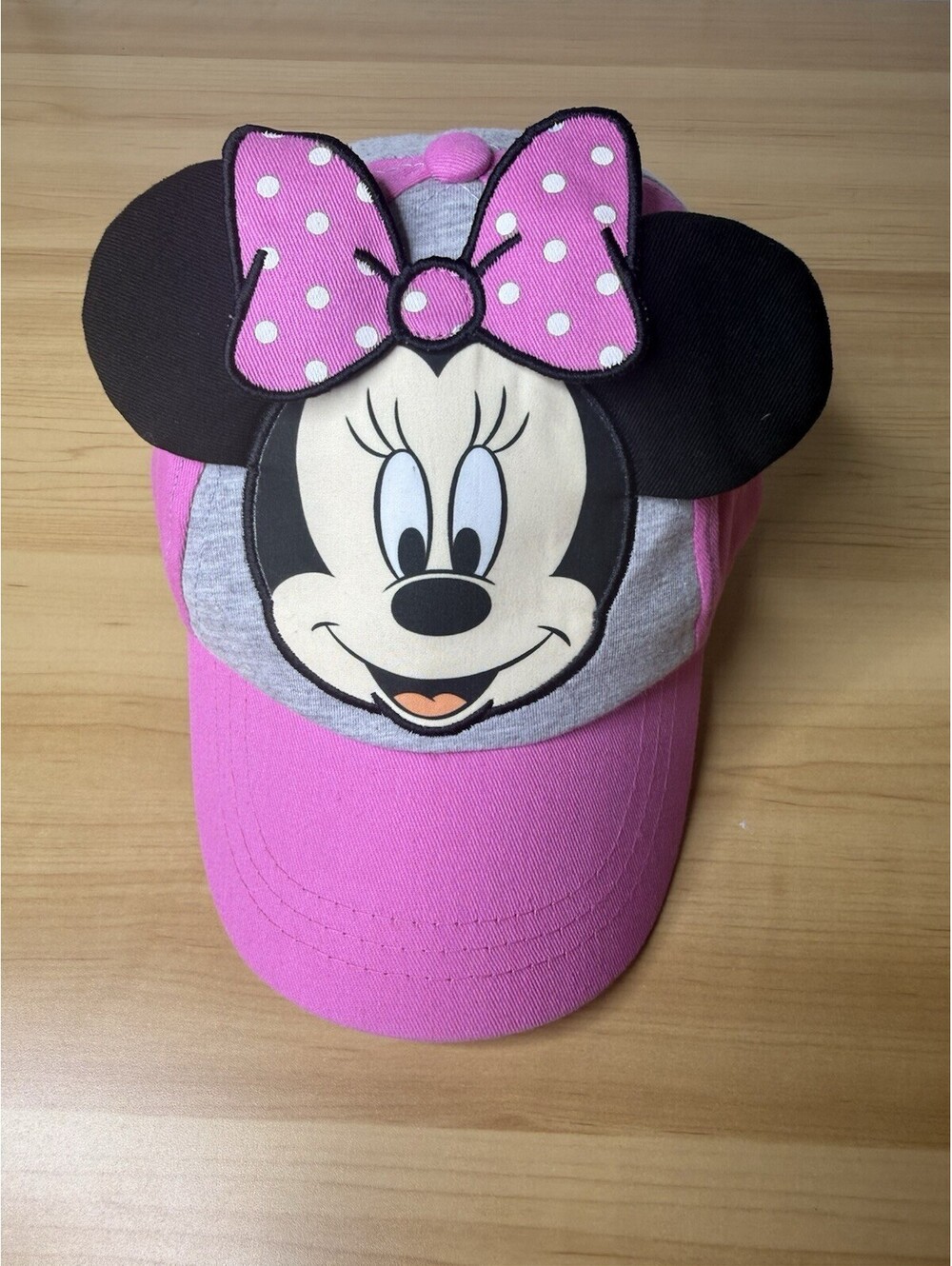 Disney Minnie Mouse Pink Youth Adjustable Back Hat Cap Girl .2/B6